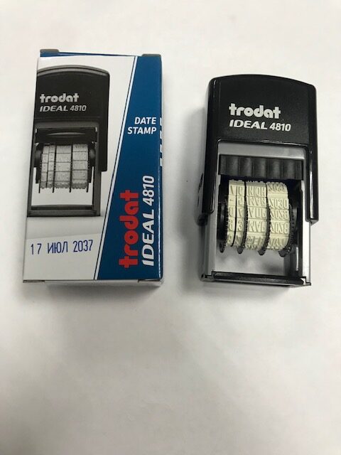 Автоматический датер IDEAL 4810. Размер даты 3,8мм